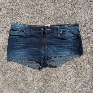 Aeropostale Dark Blue Jean Shorts